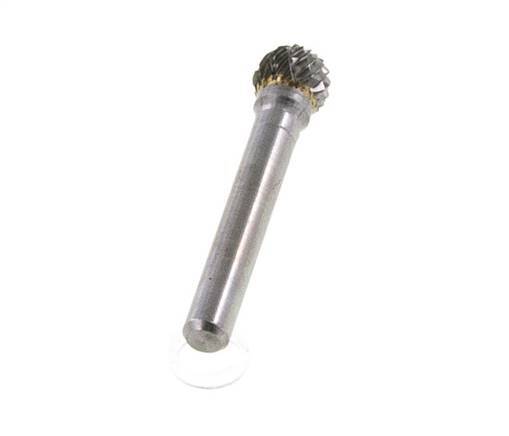 KUD Fraise en carbure de tungstène ronde ou en forme de globe 10 mm