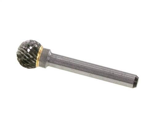 KUD Fraise en carbure de tungstène ronde ou en forme de globe de 12 mm