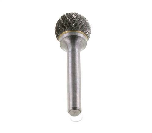 KUD Fraise en carbure ronde ou en forme de globe de 16 mm