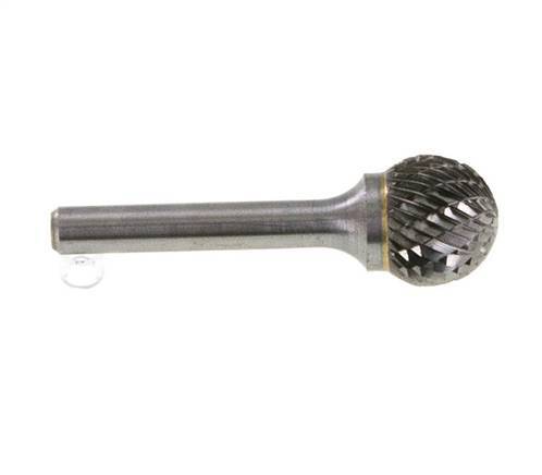 KUD Fraise en carbure ronde ou en forme de globe de 16 mm