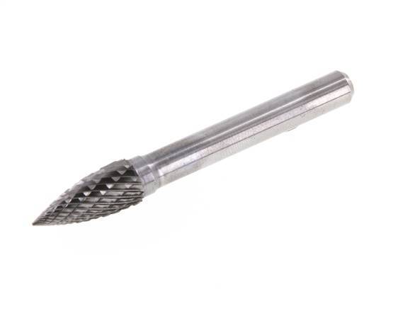 SPG Pointed Tree Shaped 8 mm Carbide Burr