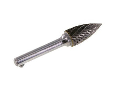 Fraise en carbure SPG en forme d'arbre pointu de 12 mm