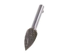 Fraise en carbure SPG en forme d'arbre pointu de 12 mm