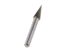 SKM Fraise en carbure de tungstène 8 mm en forme de cône pointu