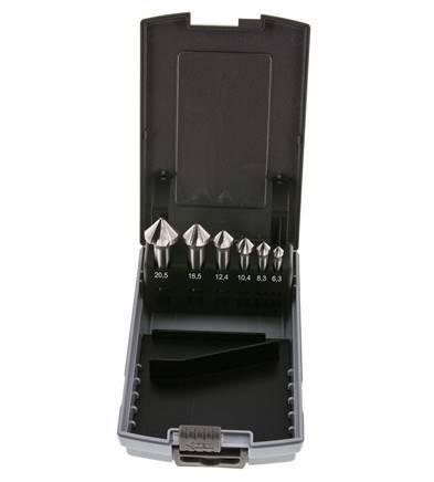 RUKO HSS 6-Piece Countersink Set 6.3 To 20.5mm