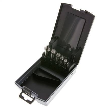 RUKO HSS-E Jeu de 6 pièces pour fraises de 6,3 à 20,5 mm