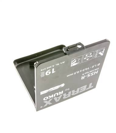 19-Piece Twist Drill Bit Set DIN 338 N HSS-R 1 - 10 mm
