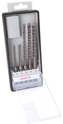 Bosch 5-Piece SDS-Plus Hammer Drill Bit Set 5 - 10 mm