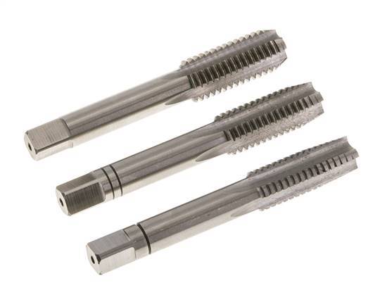 3-Piece Hand Thread Tap M 12x1.75 Standard Thread (DIN 352)
