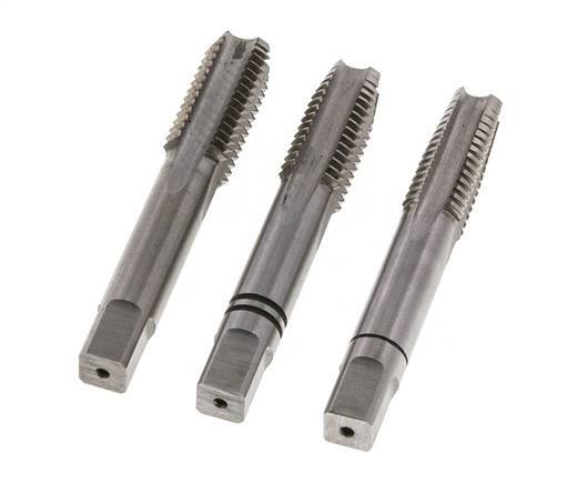 Taraud manuel 3 pièces M 14x2.00 à filetage standard (DIN 352)