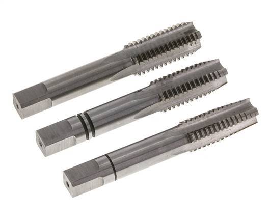 Taraud manuel 3 pièces M 14x2.00 à filetage standard (DIN 352)
