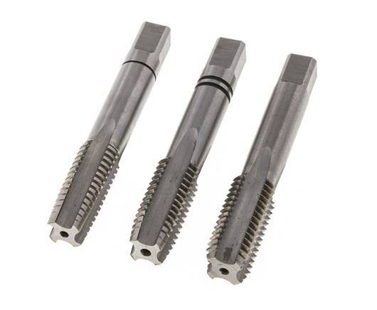 Taraud manuel 3 pièces M 14x2.00 à filetage standard (DIN 352)