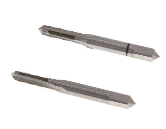 Taraud manuel 2 pièces M 5x0.50 à filetage fin (DIN 2181)