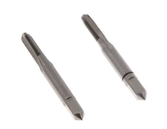 Taraud manuel 2 pièces M 5x0.50 à filetage fin (DIN 2181)