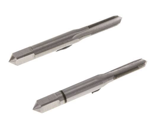 Taraud manuel 2 pièces M 5x0.50 à filetage fin (DIN 2181)