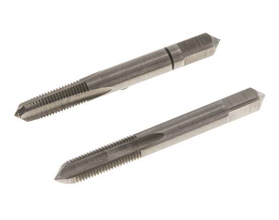 Taraud manuel 2 pièces M 6x0.75 à filetage fin (DIN 2181)