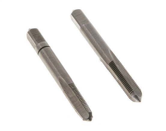 Taraud manuel 2 pièces M 6x0.75 à filetage fin (DIN 2181)