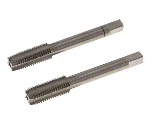 Taraud manuel 2 pièces M 10x1.25 à filetage fin (DIN 2181)