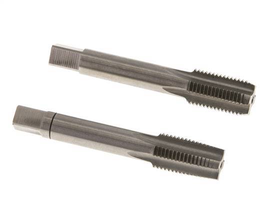 Taraud manuel 2 pièces M 12x1.25 à filetage fin (DIN 2181)