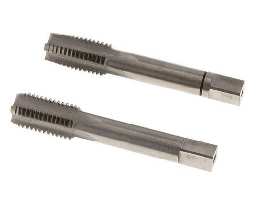 Taraud manuel 2 pièces M 12x1.50 à filetage fin (DIN 2181)