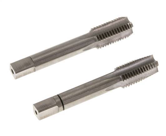 Taraud manuel 2 pièces M 12x1.50 à filetage fin (DIN 2181)