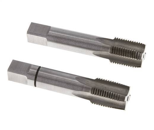 Taraud manuel 2 pièces M 18x1.50 à filetage fin (DIN 2181)