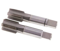 Taraud manuel 2 pièces G 3/8" DIN 5157 (DIN 253)