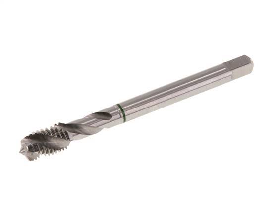 Taraud machine HSS-E M12 Trou borgne 35° spiralé dans le sens des aiguilles d'une montre