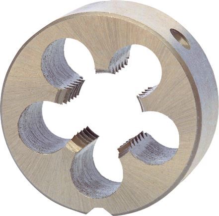 Filière ronde DIN EN 22568 Filetage standard M 6x1.00 [2 pièces].