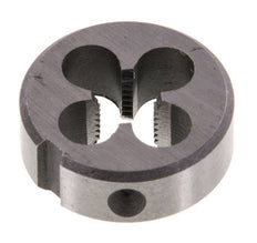 Filière ronde DIN EN 22568 Filetage fin M 6x0.75