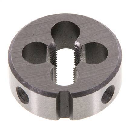 Filière ronde DIN EN 22568 Filetage fin M 8x0.75
