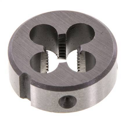 Filière ronde DIN EN 22568 Filetage fin M 8x1.00