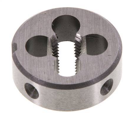 Filière ronde DIN EN 22568 Filetage fin M 8x1.00