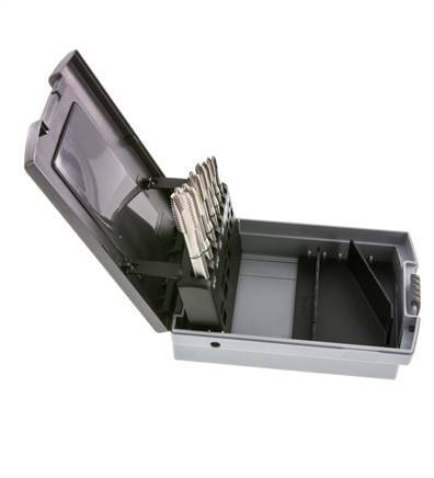 Jeu de 7 pièces pour taraudage M3-M12 HSS-E Throughway