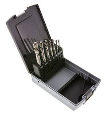 Ensemble 7 pièces pour taraudage M3-M12 HSS-E trou borgne