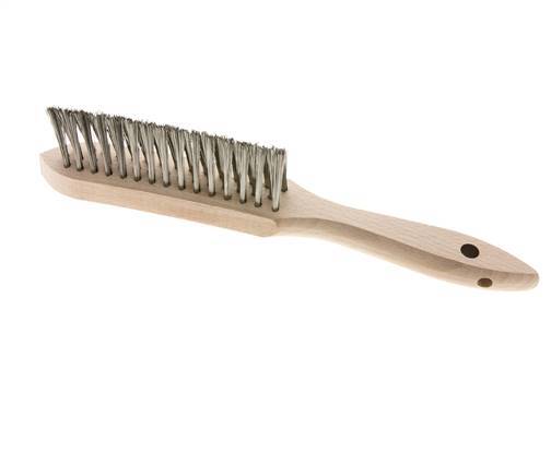 Brosse pour soudure d'angle Brosse en fil d'acier inoxydable lisse