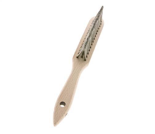 Brosse pour soudure d'angle Brosse en fil d'acier inoxydable lisse