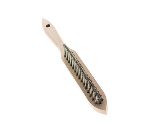 Brosse pour soudure d'angle Brosse en fil d'acier inoxydable lisse