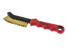 Brosse pour étrier de frein Fil de laiton ondulé