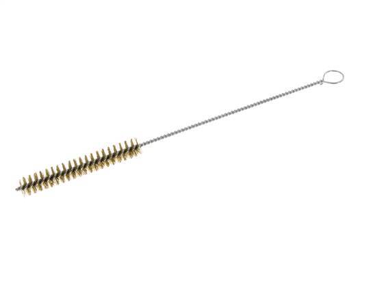 Tube Brush With Eyelet 15 mm Brass Wire Corrugated