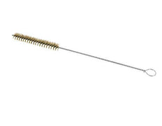 Brosse à tube avec oeillet 15 mm fil de laiton ondulé