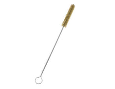 Brosse à tube avec oeillet 15 mm fil de laiton ondulé