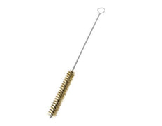 Brosse à tube avec oeillet 15 mm fil de laiton ondulé