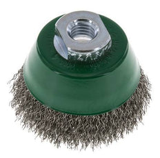Brosse à godet 65 mm (M 14X2) Fil en acier inoxydable 0.3 mm (ondulé)