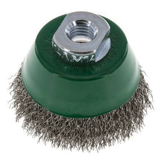 Brosse à godet 65 mm (M 14X2) Fil en acier inoxydable 0.3 mm (ondulé)