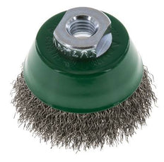 Brosse à godet 65 mm (M 14X2) Fil en acier inoxydable 0.3 mm (ondulé)