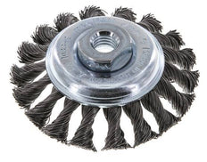 Brosse en biseau Fil d'acier tressé 100X12 mm ( M14X2)