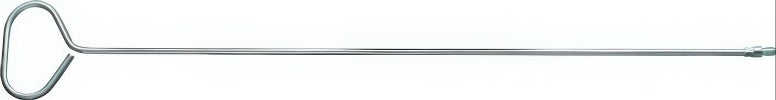 Manche de brosse métallique avec œillet de préhension W1/2" FT