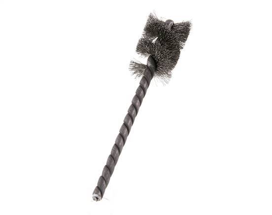Brosse cylindrique 16 mm Arbre de 3,8 mm Fil d'acier