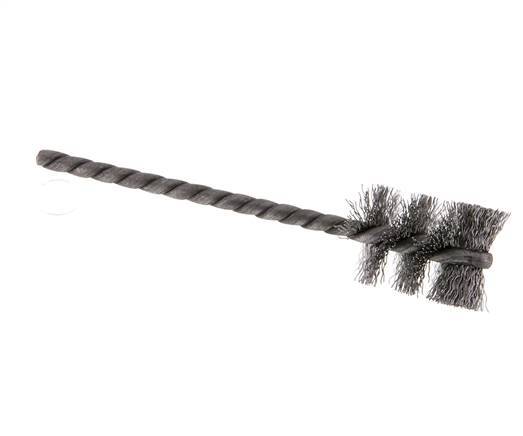 Brosse cylindrique 19 mm Arbre 3.8mm Fil d'acier